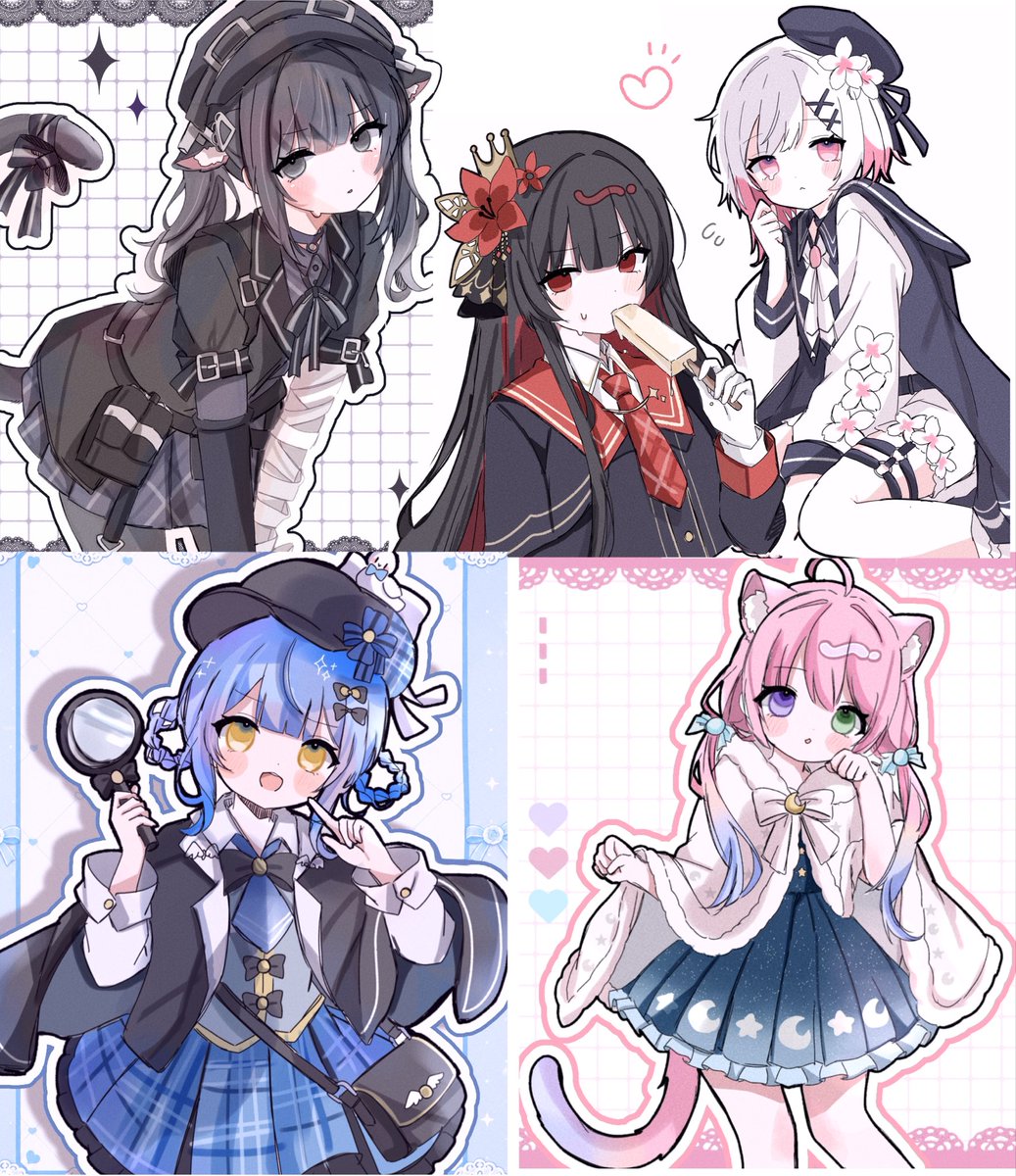 wan_wan_00xx's tweet photo. 最近描いたイラスト纏めた。またそのうち依頼再開しようかな https://t.co/8xFBrWSfpE