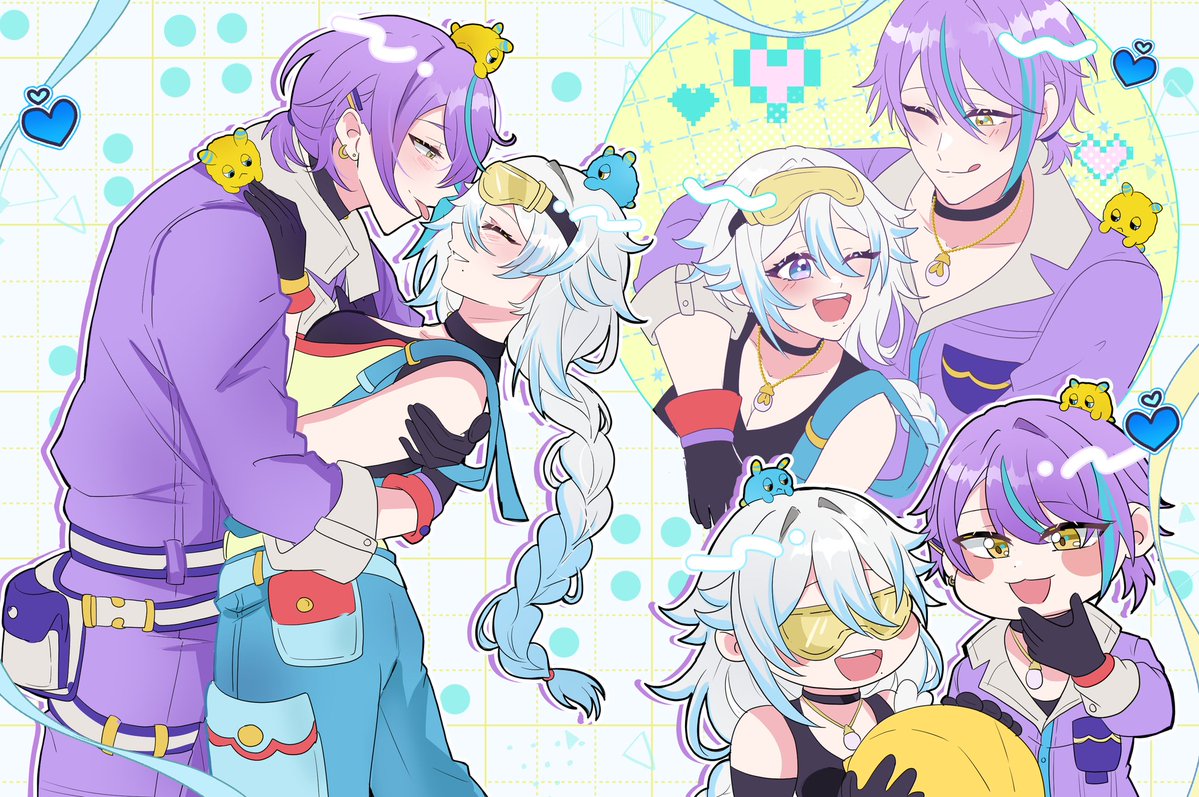 Kyara_BimuuYume's tweet photo. Hehehe sharing old drawings again! I love this AinaRui AU so much🥰🥰🥰🥰

This is one of my favorite Rui costumes 🥹🩷 https://t.co/dmKzsUmDeN