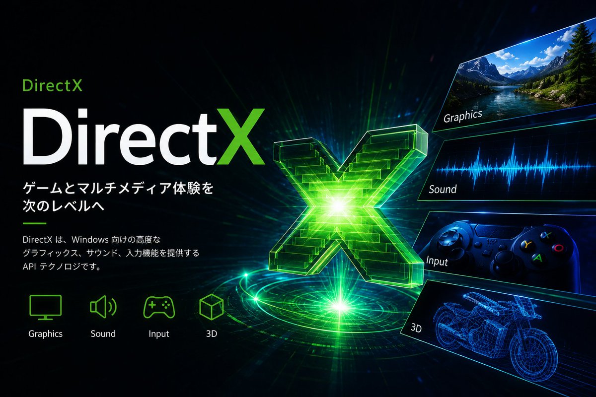 🎮 DirectXの授業に挑戦中！ ゲーム開発に欠かせないグラフィックス