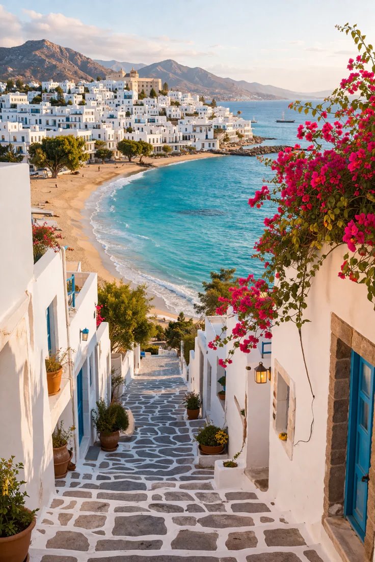 ab_cd_1235's tweet photo. Downtown Naxos Greece 🇬🇷 https://t.co/Me9fK5FIFm