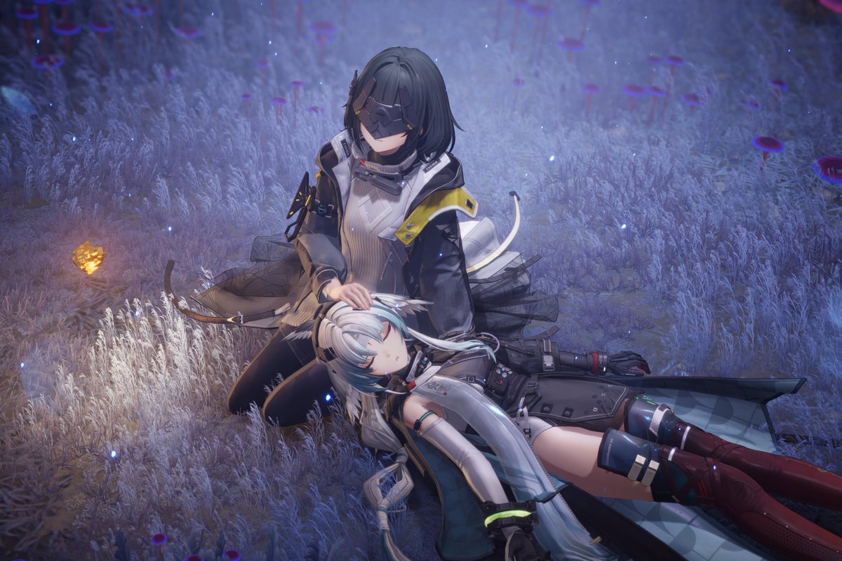 xaibis's tweet photo. 管理人に膝枕されているオクギ #エンドフィールド https://t.co/nuoqkLIEIf