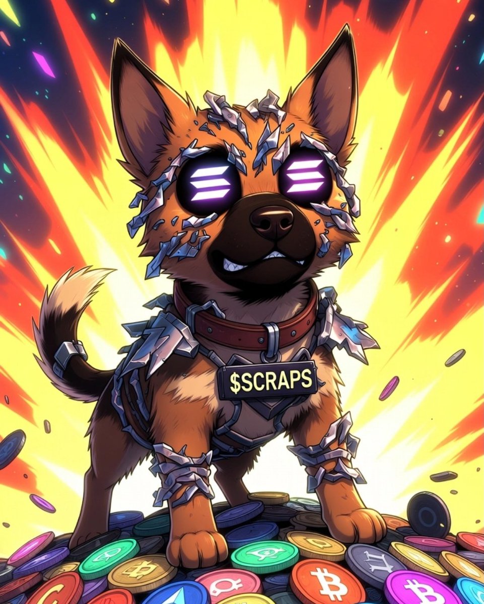 yomice03's tweet photo. @solana From literal scraps to Solana legend  $SCRAPS started with nothing and built a whole community army. The ultimate comeback kid on the blockchain. Who else is riding with the scrappiest dog in crypto? CA: 6LEDpDZgH6hRm5BaDZZtoiuMo8mAL6rLv3LAd8jMpump" https://t.co/XKPa4Psa2T
