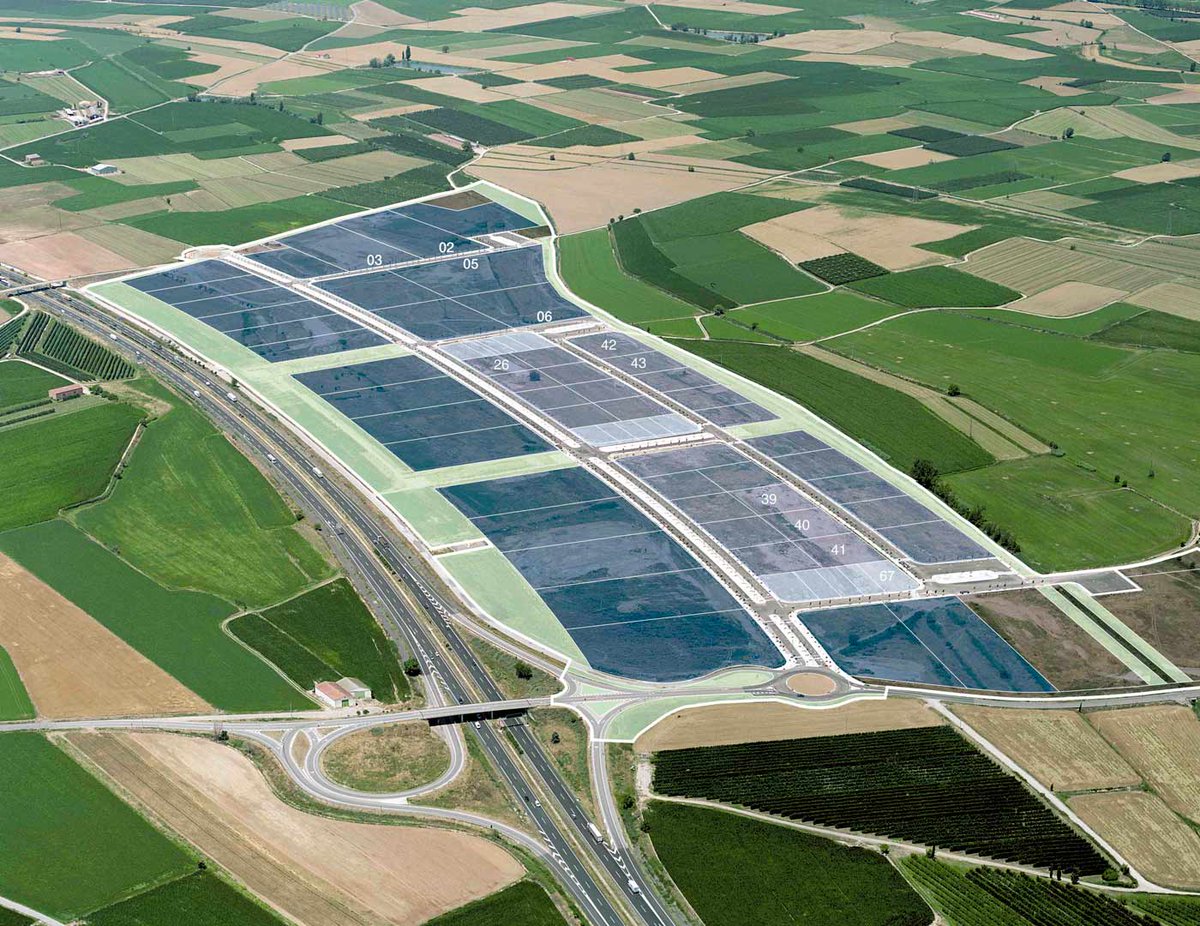 incasolcat's tweet photo. Concurrència oberta: sector Vinyes del Mig, Bell-lloc d'Urgell. 
11 parcel·les industrials, des de 65 €/m². 
Finançament fins a 10 anys. 
Termini: 28 de setembre. https://t.co/Kn7QRomLUj