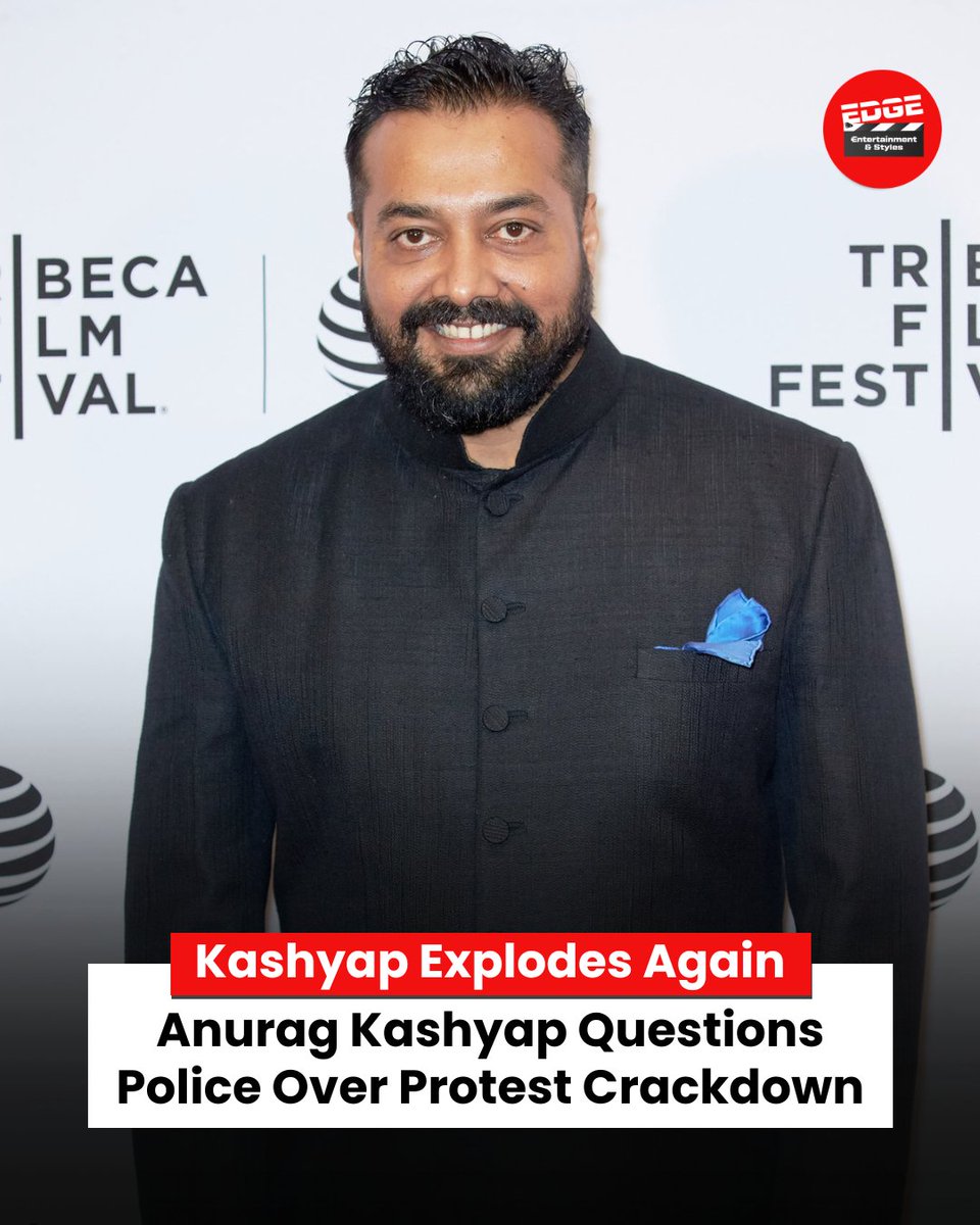 Edgetainment's tweet photo. Anurag Kashyap has questioned the police response to Delhi's student protest, asking whether officers can refuse orders they believe are wrong. His post comes after viral videos of clashes during the 'Chalo Sansad' march. 

#AnuragKashyap #DelhiProtest #Edgetainment https://t.co/vKEQ4DNSe5
