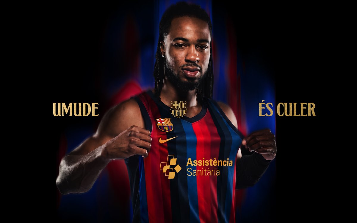 FCBbasket's tweet photo. 🤝 Acord per a la incorporació d'Umude 

🔗 https://t.co/1GonVOCw9n https://t.co/j132HPq33H