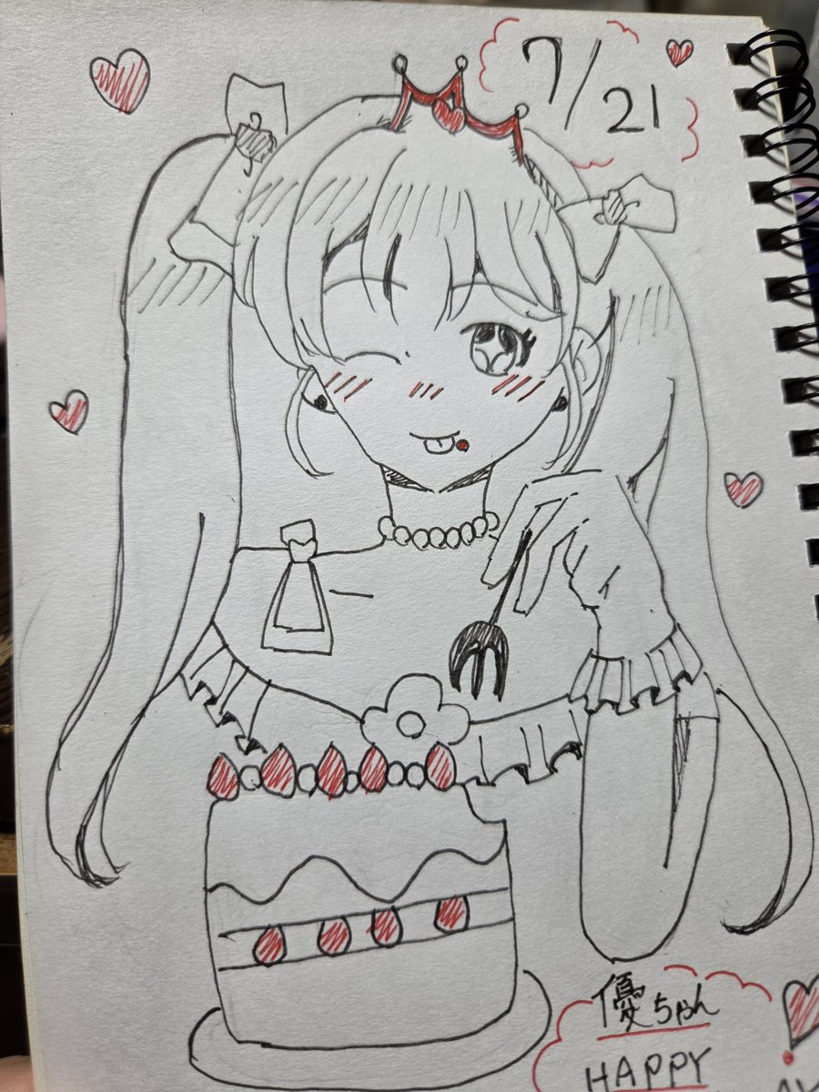 U_21007's tweet photo. これがこうでこう！！
優ちゃんラブすぎて1日3枚も描いてる🤦🏻‍♀️ ́ https://t.co/t4q2XEsFPk