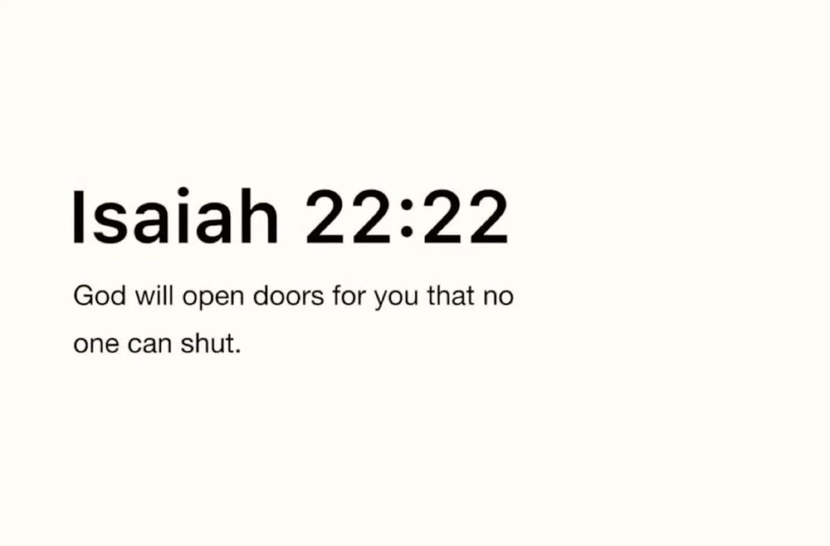 FuelTheSoul_'s tweet photo. God will open https://t.co/xIo8SUl2Lt
