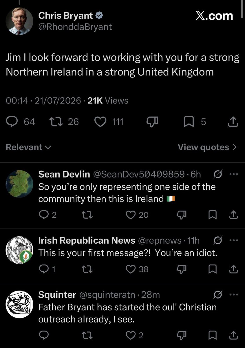 Capt Terence O’Neill tweet media