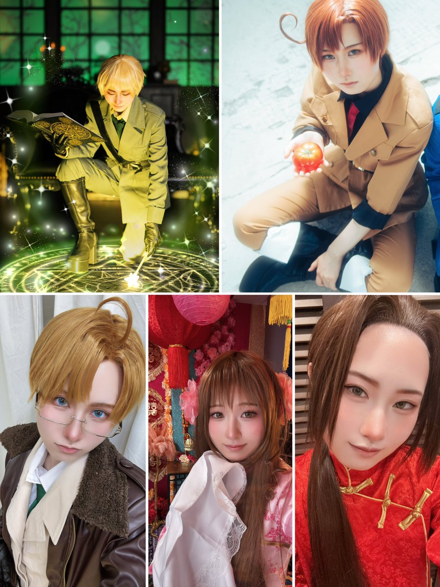 sagumori0's tweet photo. 成人済┆日領┆関東たまに遠征も行きます✊

あじあが好きです〜！🥰併せしてくださるお友達と繋がりたいです🎶撮影が好きです！
全反応回ります！よろしくお願いします🌸
 #ヘタリアレイヤーさんと繋がりたい
 #カメラマンさんと繋がりたい
 #ヘタクラさんと繋がりたい https://t.co/WwA7yViTwi