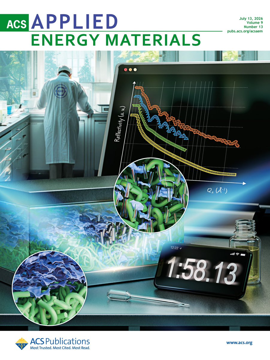 muller_group's tweet photo. Collaborator T.-Y.Huang et al in #ACS #Applied #Energy #Materials: #Solvent additive-assisted #kinetic stabilization of #nonfullerene bulk #heterojunction #active #layers under thermal #stress
ACS Appl. Energy Mater. 9, 8356-8364 (2026)
https://t.co/tx4YSLEdII https://t.co/rbfTxy12wt