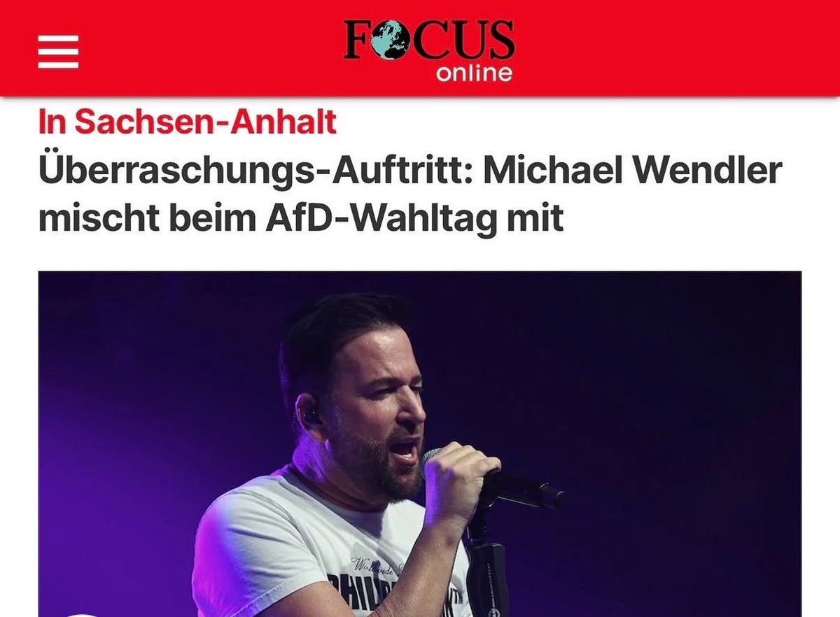 BerniBierschiss's tweet photo. wir haben Ikkimel, die Ärzte, Blond, die Toten Hosen, Igor Levit, DangerDan, Herbert Grönemeyer und Kraftklub.

Faschos haben Michael Wendler 😂 https://t.co/FHmBhhoggw