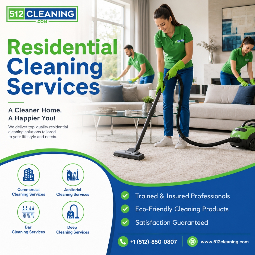 512Cleaning's tweet photo. 🏡✨ Residential Cleaning Services – Come Home to Freshness Every Day ✨🏡

☎️ +1 512-850-0807
📧 info@512cleaning.com
🌐 https://t.co/Z7X5WZQkPs

#ResidentialCleaningServices #HomeCleaning #ProfessionalCleaning #HouseCleaning #CleanHome #HealthyHome #DeepCleaning https://t.co/D0KCPNwGVP