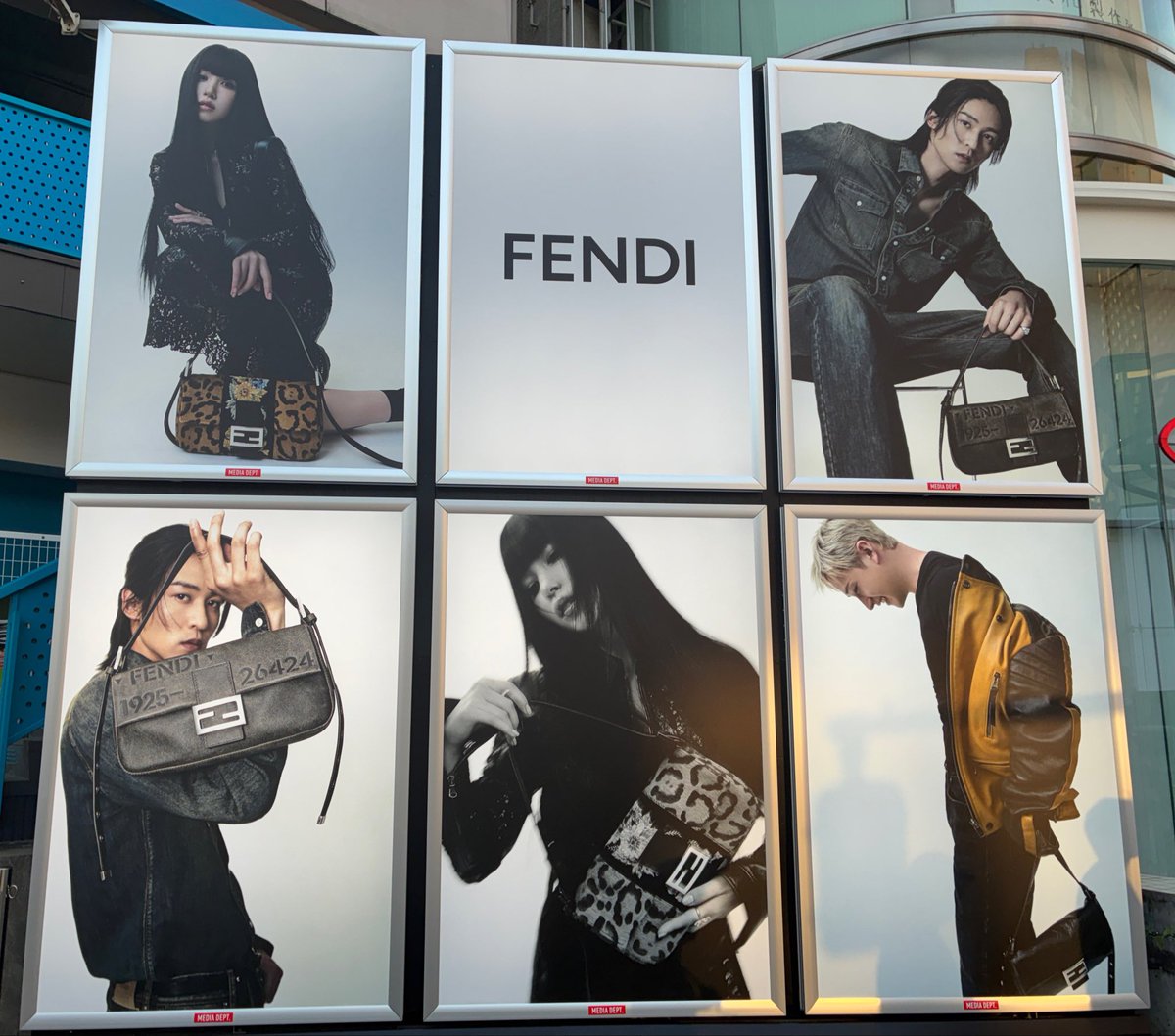 SN_MemeTomo0216's tweet photo. 表参道〜明治神宮前
またFENDIの目黒くんに会えて嬉しい🥹✨
#FENDI #目黒蓮
#FendiAmbassador
#RenMeguro https://t.co/vc6HX5QSfc