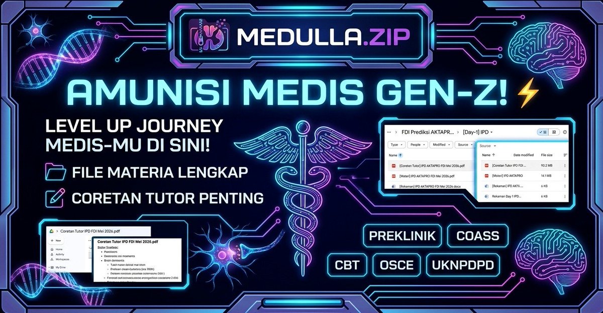 MedullaZip's tweet photo. @sbmptnfess Halo maba fk yang mau persiapan kuliah aku ada bundle materi preklinik + osce + e-book + bank soal uknpdpd dari UKDI, MEDIKO, FDI CORNER, PADI, dll only 50k kalau mau beli eceran juga bisaa 30k only yuk langsung wa fsr ya https://t.co/sg5ErOM35K
#studytwt #fk #mabakedokteran https://t.co/vgRwWGUCTB
