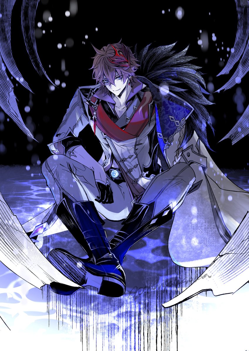 oomoriyakisobaa's tweet photo. タルタリヤhappy birthday
【Day 9/ 15】
 #タルタリヤ生誕祭2026 https://t.co/9FSOog5Q5e