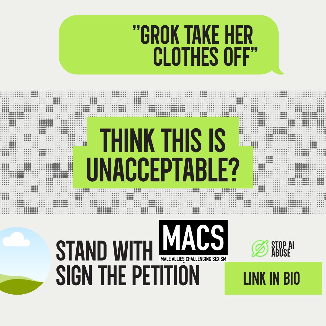 Male Allies Challenging Sexism (MACS) tweet media