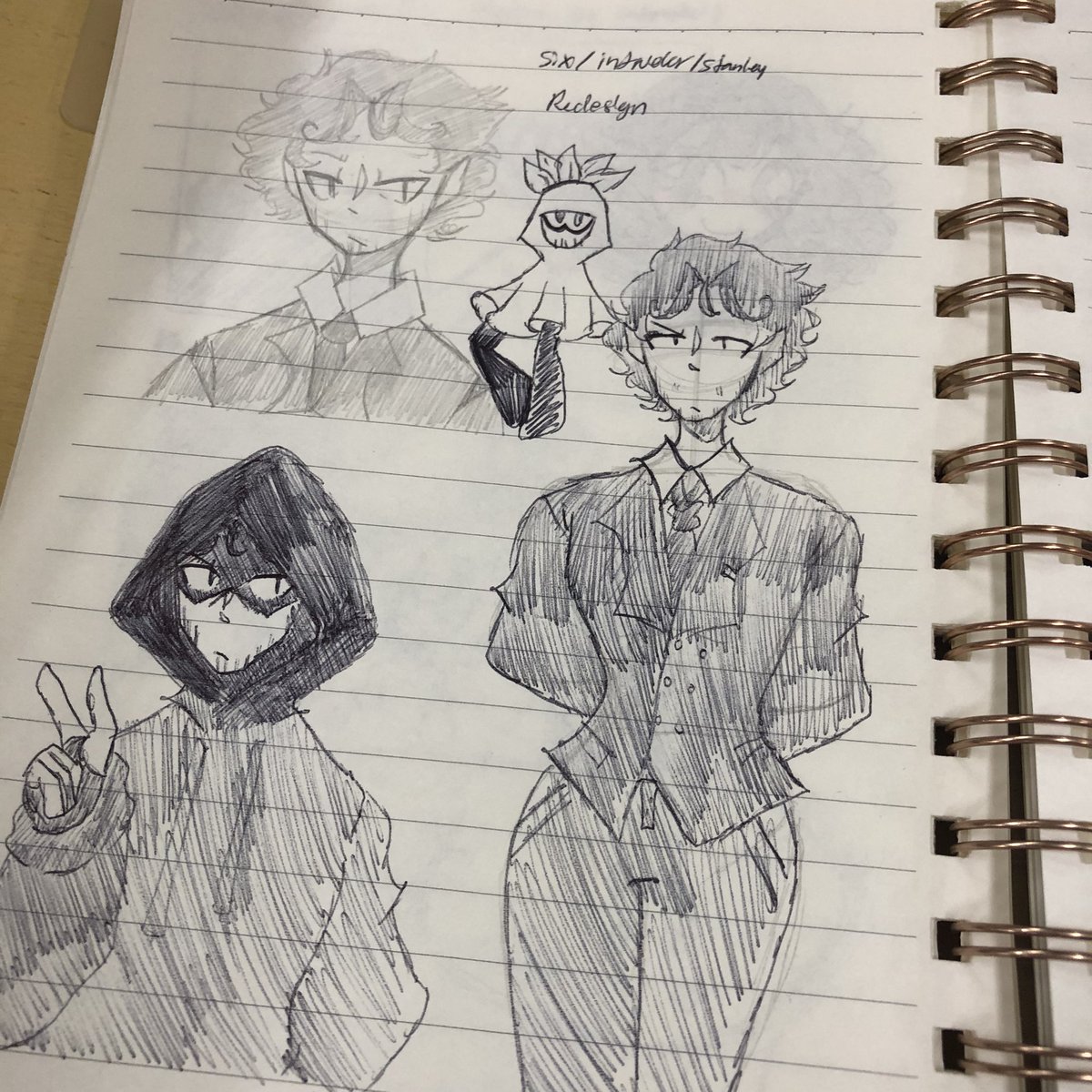 MCampingyt's tweet photo. Some Mandela catalogue Sketch of Six and Gabriel #mandelacatalogue #themandelacatalogue #tmcsix #tmcintruder #tmcgabriel #mandelacataloguefanart https://t.co/HjNetS2AfC