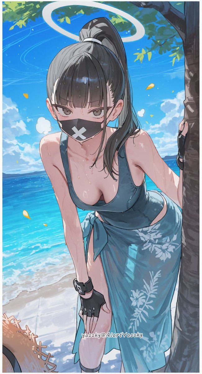 AiartYasshy's tweet photo. ブルアカ スケバンさん https://t.co/R9Pzhos8df