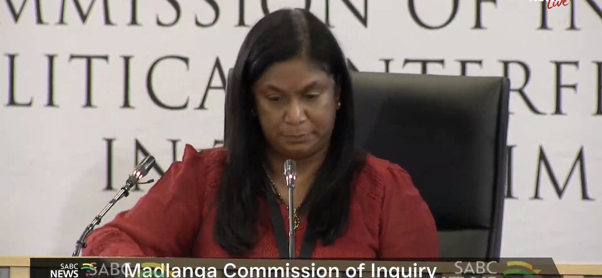 rzondo's tweet photo. She claims not to understand her powers and has disowned IDAC decisions. How did we land here President @CyrilRamaphosa ? Someone with questionable character and incompetence, a deadly combination. @NPA_Prosecutes @News24 https://t.co/MgmIBa0ESQ