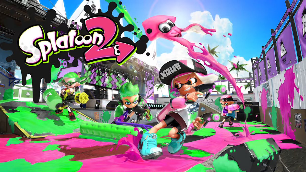 Stealth40k's tweet photo. Splatoon 2 released 9 years ago on the Nintendo Switch. 

Splatoon 2 sold ~14 million copies worldwide and is one of the most popular games ever released in Japan. https://t.co/6qkFNiwWFl