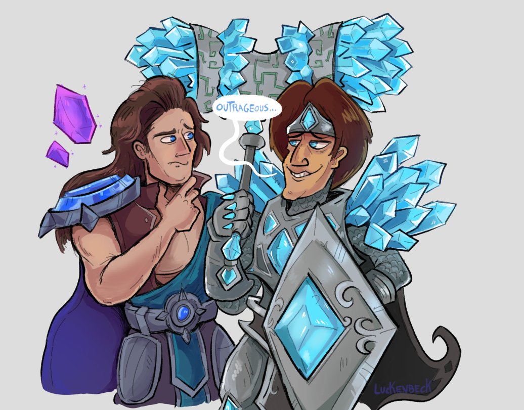 Luckenbeck's tweet photo. Truly truly vintage .✦ ݁˖
#Taric #LoLClassic https://t.co/FhmcZTSfXW