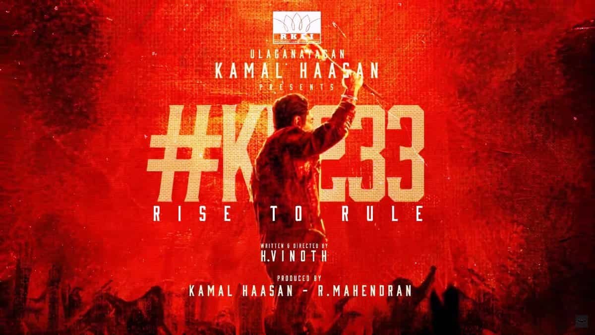 iammoviebuff007's tweet photo. #KH233 Plot from #HVinoth ⭐:
• The story revolves around two people who work beyond the rule of law. One person works for the people, while another works for himself. A selfless mastermind and a selfish mastermind clash for a reason..✌️
• We used traces of the villain character from this story in #Jananayagan, not his full villainism. The villain is a dictator in this film..🤙