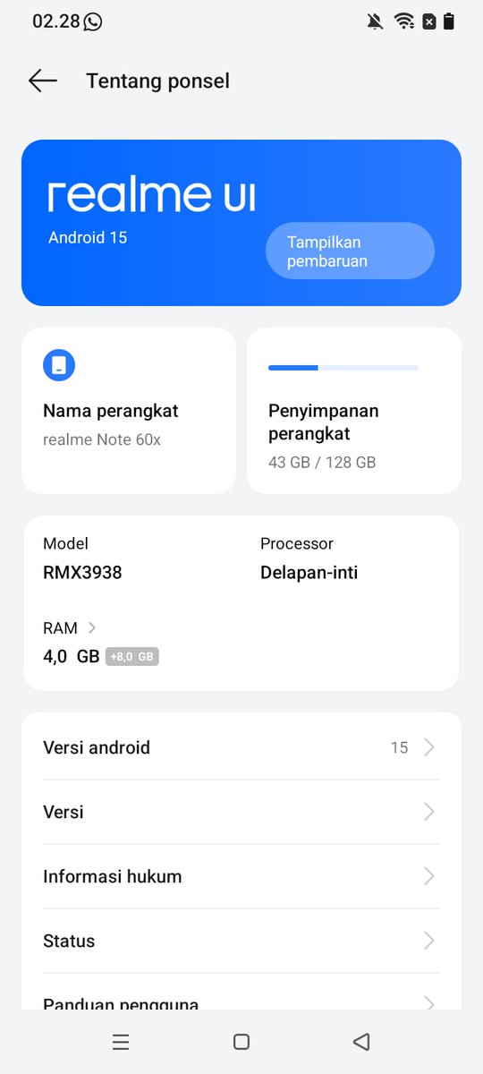 pirapiii_'s tweet photo. #wts #wtb #zonauangㅤ 
WTS Realme Note 60x
batangan
kondisi 95% mulus
jual BU https://t.co/pQLdTGzd2t