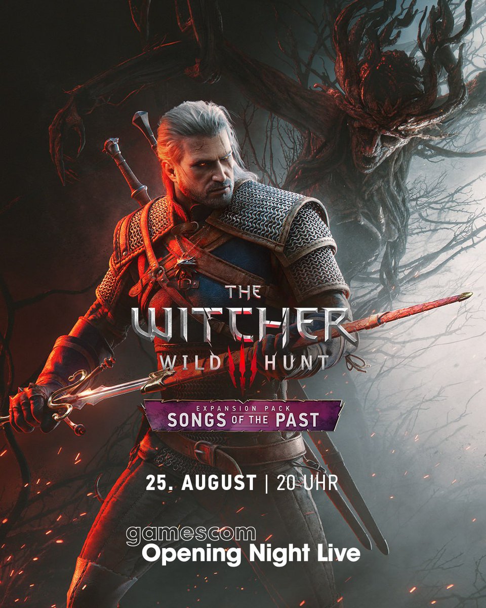 stopgameru's tweet photo. #CDProjectRED пообещала показать DLC «Баллады прошлого» для #TheWitcher3 на церемонии открытия gamescom 2026.
#OpeningNightLive стартует 25 августа в 21:00 по Москве. https://t.co/0Ai6NyaMi9