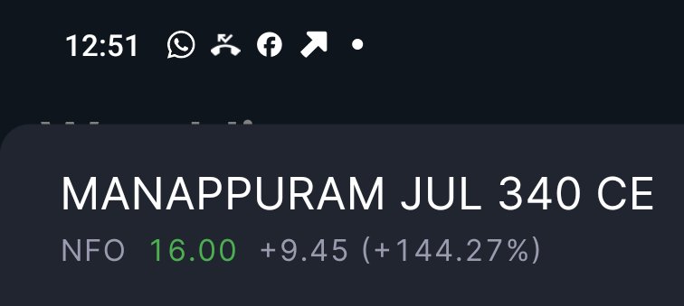 manindersingha's tweet photo. JUST WOW TRADE

HOPE ALL YOU ENJOYED THIS BLOCKBUSTER TRADE #MANNAPURAM 

#STOCKMARKET
#NIFTY https://t.co/F1cDPp0M1k