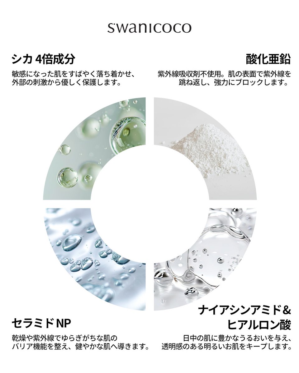 swanicoco_jp's tweet photo. ＼肌を守りながら、弾むようなハリツヤ肌へ✨／
「EGF 1ppm オリジナルアンプル」 をご紹介します！

🌿 シカ4倍成分
🛡️ 酸化亜鉛（紫外線吸収剤不使用）
💧 セラミドNP
✨ ナイアシンアミド ＆ ヒアルロン酸

#swanicoco #スワニココ #EGF #美容液 #アンプル #エイジングケア https://t.co/9zeLgLpAm1