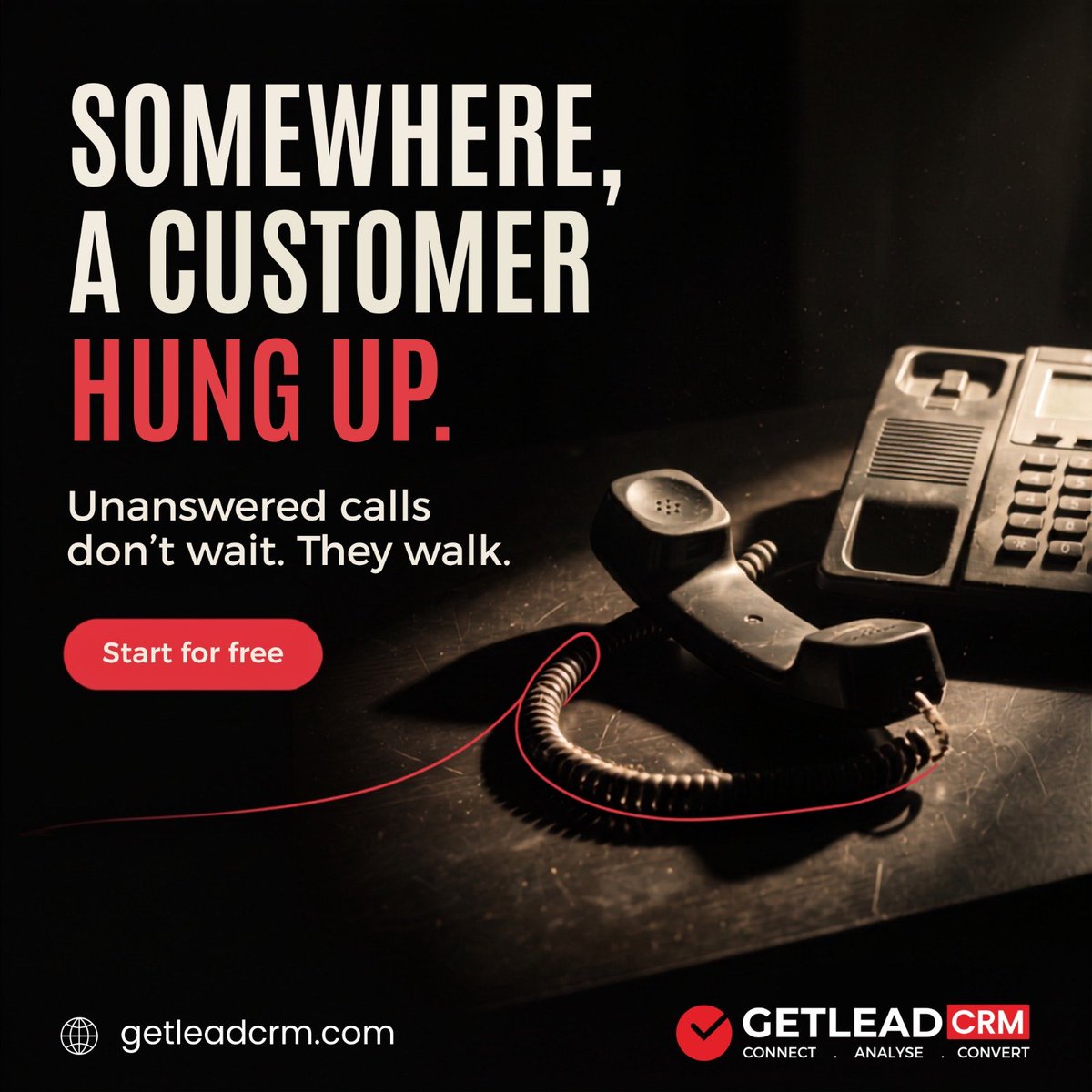 getleadconnect's tweet photo. Customers won't wait for a callback—they'll call your competitor.

Empower your team with Getlead CRM to track, manage, and respond faster than ever.

Connect with us for a free demo.   
+91 8453555000
https://t.co/m5B6yMAcQa https://t.co/K1L07bqys2