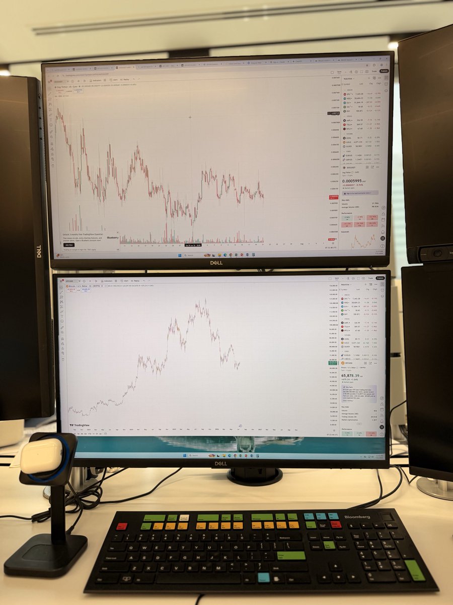 AlekseyStadnik's tweet photo. I could stare at these two charts forever 🐋

Bitcoin 
$DOG

2026 isn’t the destination…
It’s just the beginning of $DOG journey 🐕🧡

Trust me! https://t.co/EZXqyiTl8S