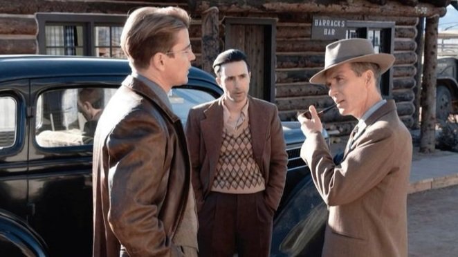 EveningEarlgrey's tweet photo. ในวันที่ศรีณีฟายตบตีกันว่า Oppenheimer เป็นหนังวิทย์จ๋าหรือการเมืองจ๋า ผมว่าโนแลนแค่อยากทำหนังอะไรก็ได้ให้คิลเลียนเมอร์ฟี่แสดง แล้วแคสผู้ชายหน้าหล่อ ๆ สักคนมาเป็นร่างทรงตัวเองตามประกบเขาอีกที ก็แค่นั้นแหละ การมงการเมือง วิทยาศาสตร์อะไร เพ้อเจ้อ https://t.co/BoC2W9Sk3h