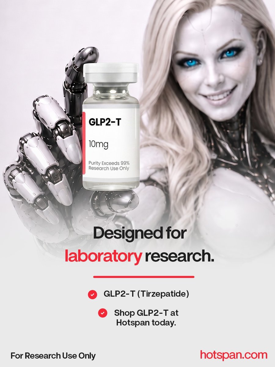 _hotspan's tweet photo. Advanced research starts with trusted compounds. 🧬
.
#researchchemicals #labresearch #peptides #biotechnology #scientificresearch 
.
[ GLP2-T, Tirzepatide, GIP GLP-1 receptor agonist, research-grade peptides, laboratory research, third-party tested compounds ] https://t.co/7EE4bFgr25