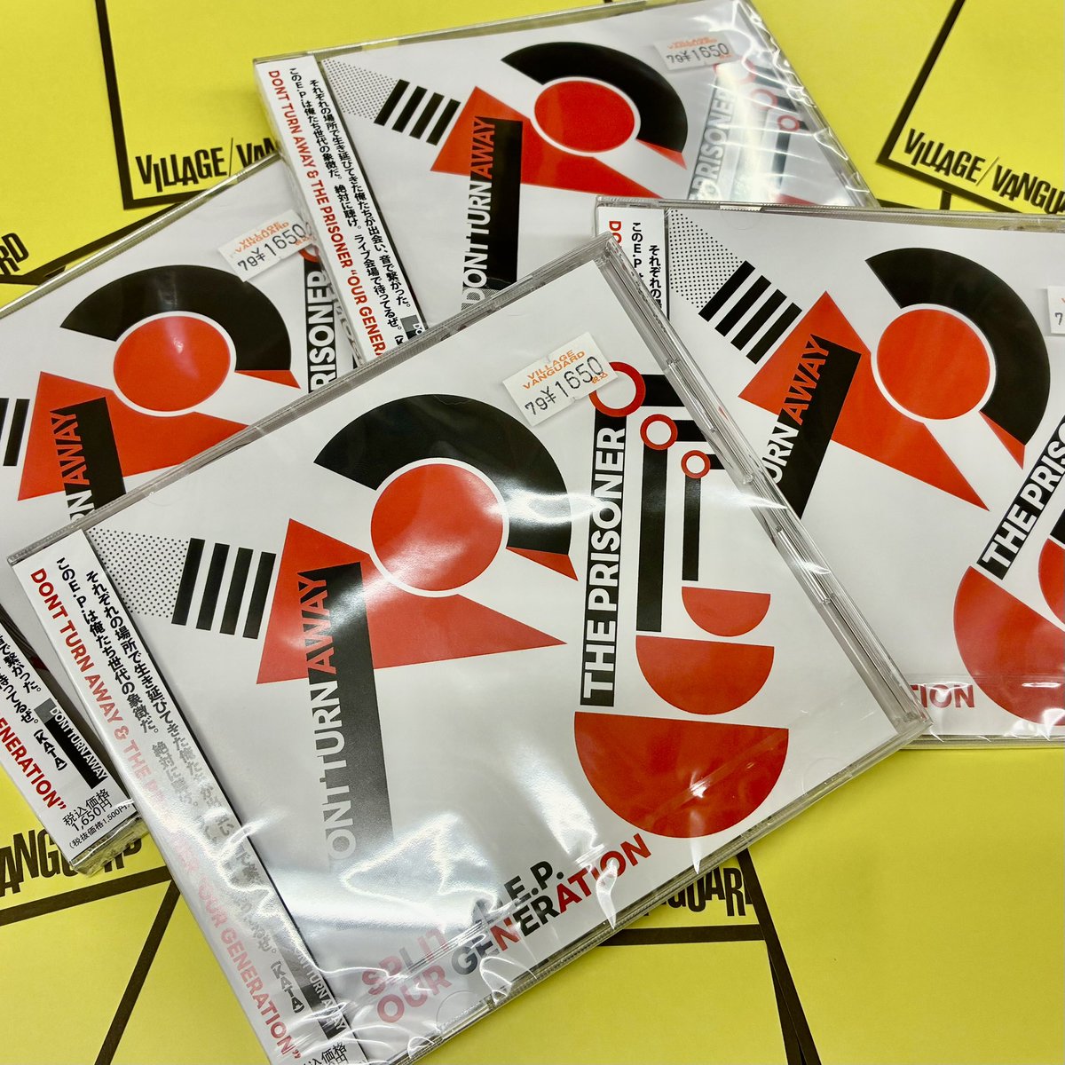 vvkouenji's tweet photo. ⚡︎⚡︎〜入荷速報〜⚡︎⚡︎ 

THE PRISONER
　　　&amp;
DONT TURN AWAY

『  OUR GENERATION  』

本日フラゲ日‼︎‼︎‼︎
入荷しました‼︎‼︎‼︎ https://t.co/z2eCWcx7vA