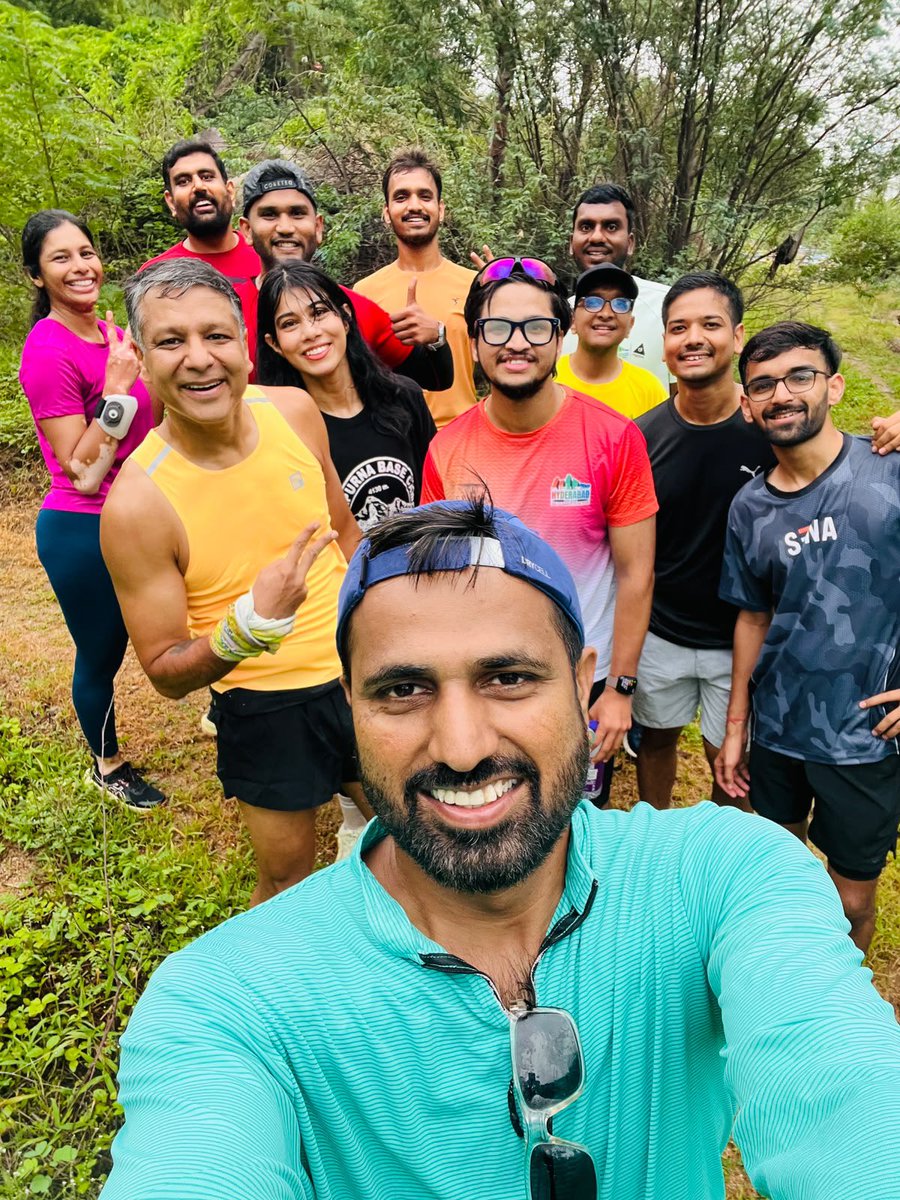 Ravi_1836's tweet photo. 🌟 Celebrating a True Community Leader – Raj 🌟 @rajchenchala 

It’s been inspiring to watch Raj take on the 10x10 challenge — a new challenge every single day — and still manage to balance it all with grace, discipline, and genuine collaboration. 

Busy schedule or not, he always found a way to complete his 10 km, no excuses. 🧿

Behind the scenes, he juggled real-life responsibilities too — from family commitments to logging every single run — yet never let that dim his consistency or his spirit.

Through the Hyderabad Cycling Revolution and his push to promote fitness and activism at a grassroots level, Raj brought people together like few others can — organizing 15-day runs, 10-day runs, and building a true sense of community and unity along the way.

Leaders like Raj don’t just inspire for a moment — they build momentum that lasts. Grateful to have him as part of our community. 

Congratulations, Raj — from all of us! 👏🏽🏃‍♂️🚴‍♂️

#TheRajLeader