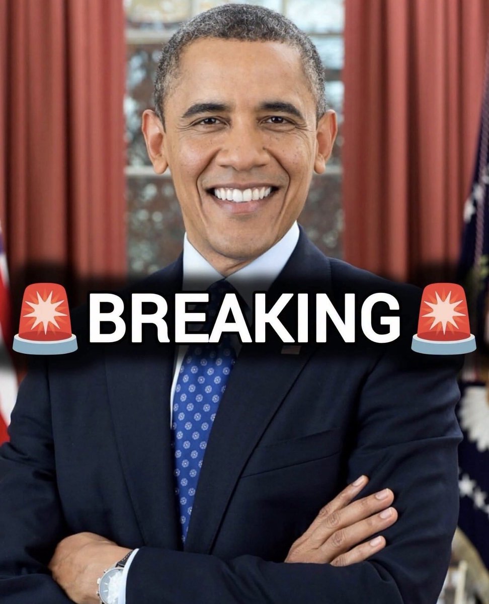 SmallDady54's tweet photo. 🚨BREAKING: Trump is calling for the arrest of Barack Obama for treason over the 2016 election probe. https://t.co/AdACi9CNBY