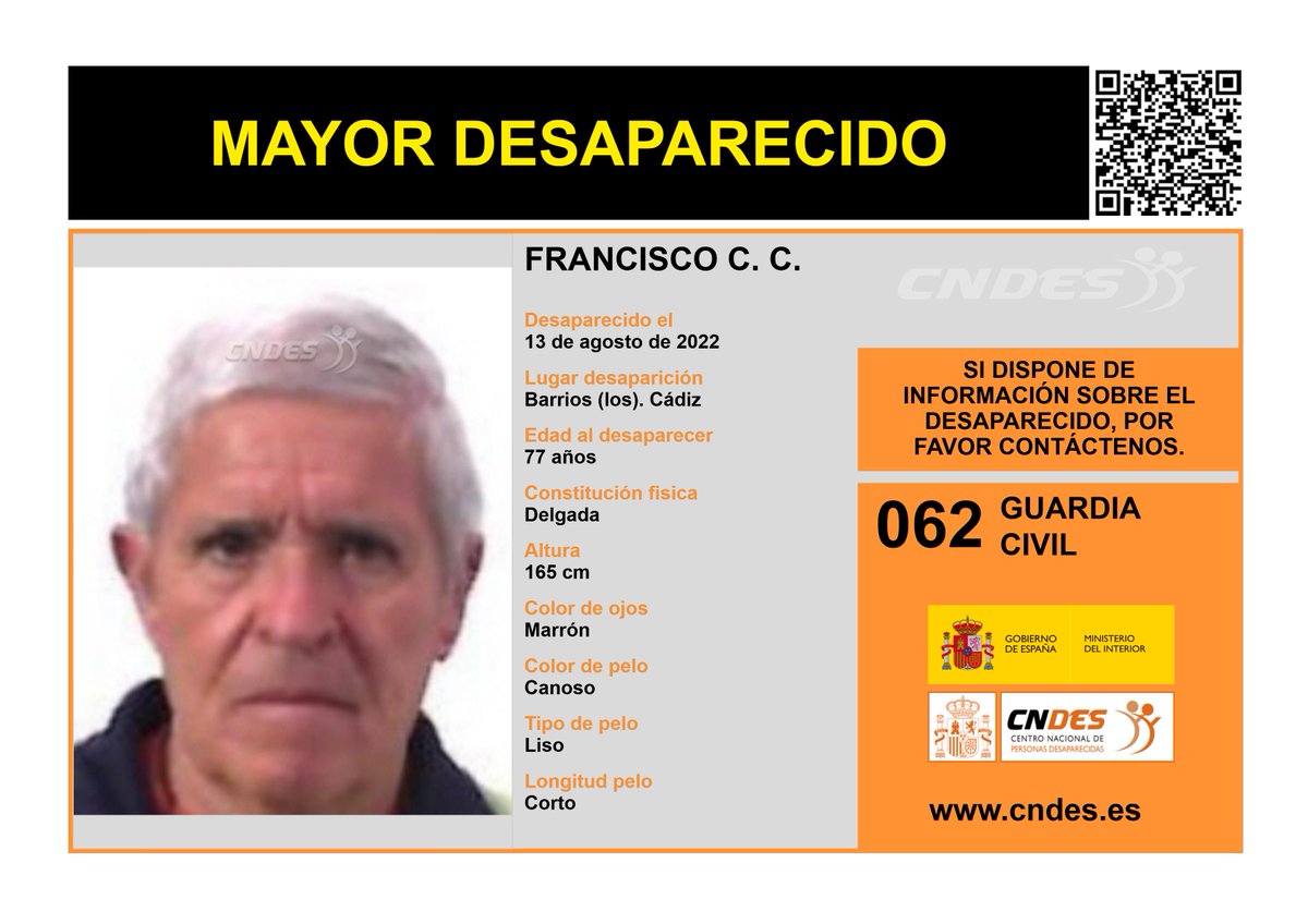 QSDglobal's tweet photo. CUATRO AÑOS SIN RASTRO DE FRANCISCO

El 13 de agosto de 2022, el calor de verano apretaba en Los Barrios (Cádiz) cuando Francisco se puso la ropa de deporte, cogió una pequeña mochila y salió de casa para hacer “una ruta más larga de lo habitual”. Nunca volvió.

#NoLeOlvidamos https://t.co/tDsPK5y5Mb