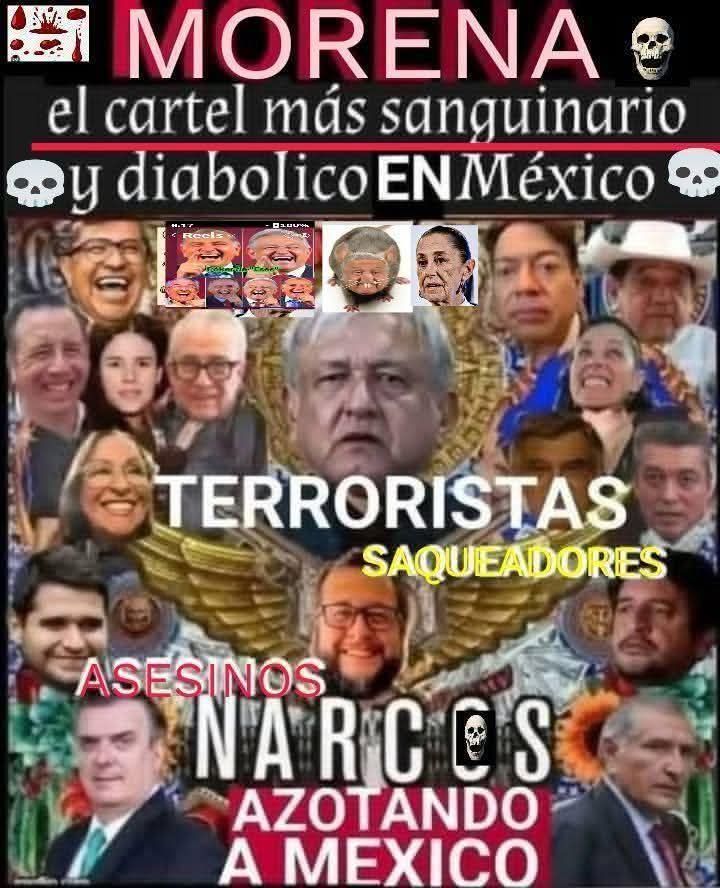 RICARDOUGA88693's tweet photo. @__elabogato @DavidMonrealA @RicardoMonrealA Y dicen que no hay pactos del "gobierno"(?) con el narco... Si son el #NarcoPartidoDeMorena y obvio un #narcogobiernomorenista de #narcosgobiernosmorenistas ... Y ni como lo nieguen...
¡Si hoy lo sabe el mundo entero!
😡🤬🤮 https://t.co/RUt9jEvS97