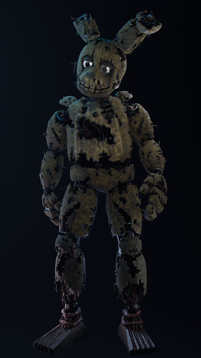 MichAnimations's tweet photo. The Lighting Test 
____
The Amazing Model Of Springtrap By Justie
The Amazing Retexture Of Springtrap By Ryzo3D https://t.co/8SQV7N9Kpn