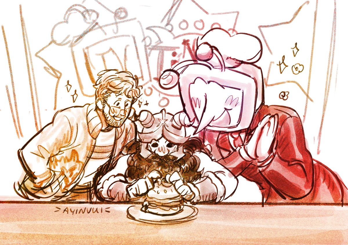 ayinvui's tweet photo. Congrats mister ant tenna on winning tumblr sexyman 2026 (on my birthday no less xD)

Sketch doodle I did when the poll was still ongoing~
big fan of the finalists they should do a cooking show together ft. meburgers https://t.co/avKMhMFXPO