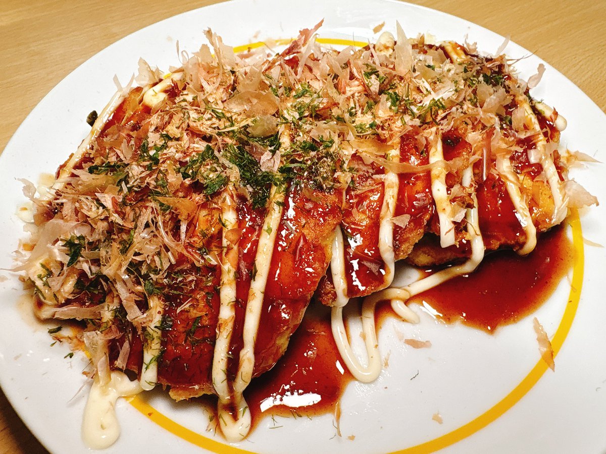smchihiro's tweet photo. お好み焼き風豆腐ハンバーグ https://t.co/8g61JmCEkE