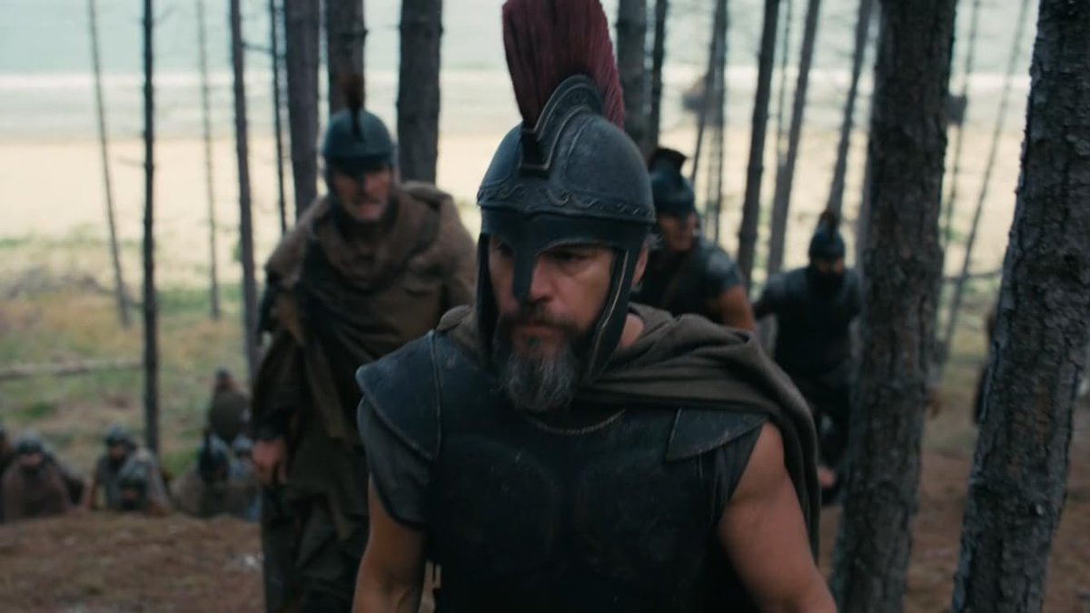 Cinefila_91's tweet photo. Nolan vuelve a demostrar en #TheOdyssey la doble lectura de sus películas. Por un lado tenemos la aventura, con un relato muy bien contado, reparto brillante y factura técnica sobresaliente. Y luego una 2ª capa antibelicista, donde vemos consecuencias, culpas y perspectivas. https://t.co/6NWzI7bCrd