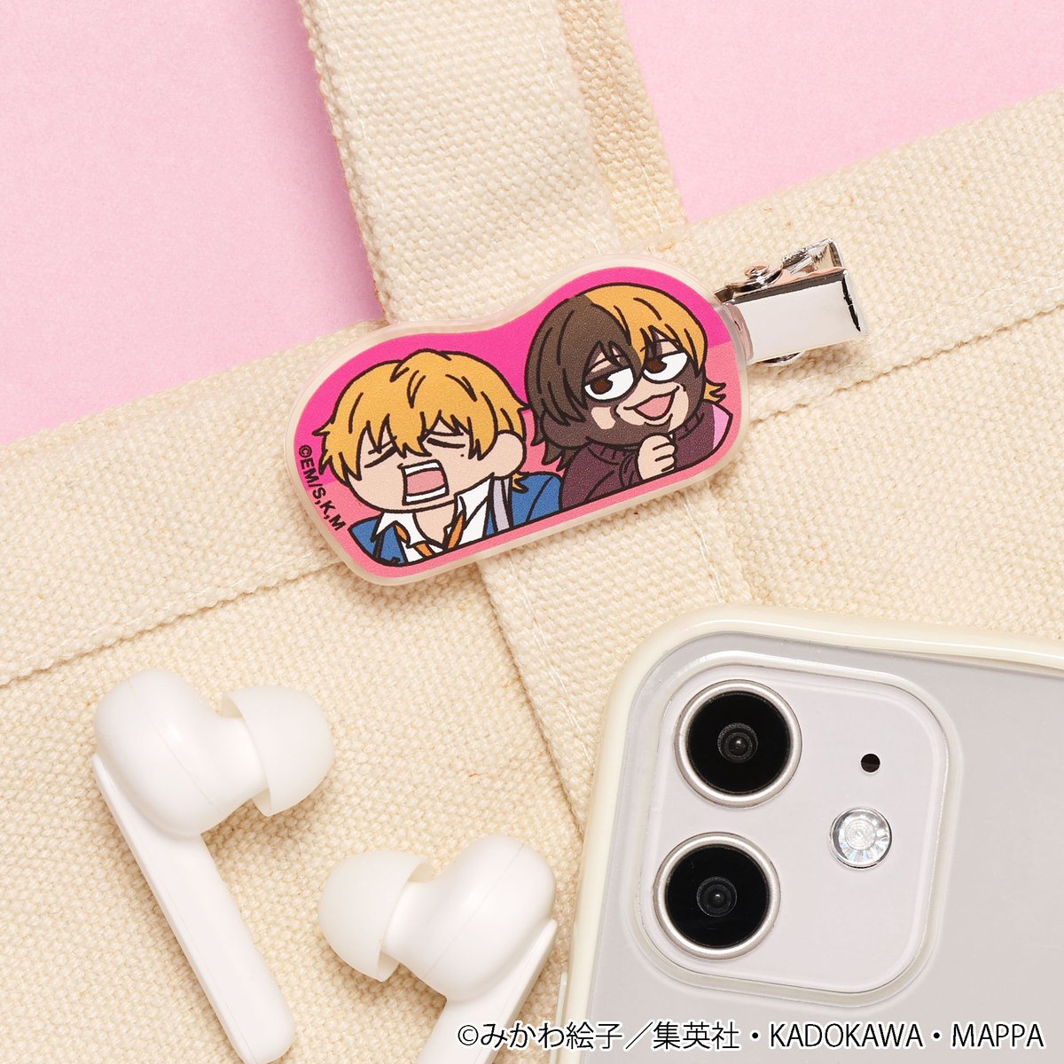 boukyaku_plaza's tweet photo. 【商品告知】

＃忘却バッテリーPLAZA よりギャグジロリのヘアクリップが登場！

7/31より池袋ロフト会場で発売予定！

皆さまのご来場お待ちしております。
＃忘却バッテリー　＃ジロリ https://t.co/lDKSik8JWL
