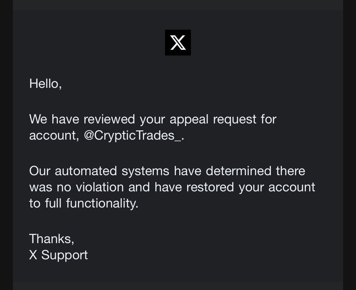 CrypticTrades_'s tweet photo. Didn’t expect X to fact-check me, but here we are.

3 years of original content.
3 years of publishing in-depth market analysis for free.
3 years of never shilling anything.
3 years of never collaborating with shady individuals.

If anything, this only reinforces why I’ve always done things the right way.

Grateful to have such an incredible community behind me. ❤️