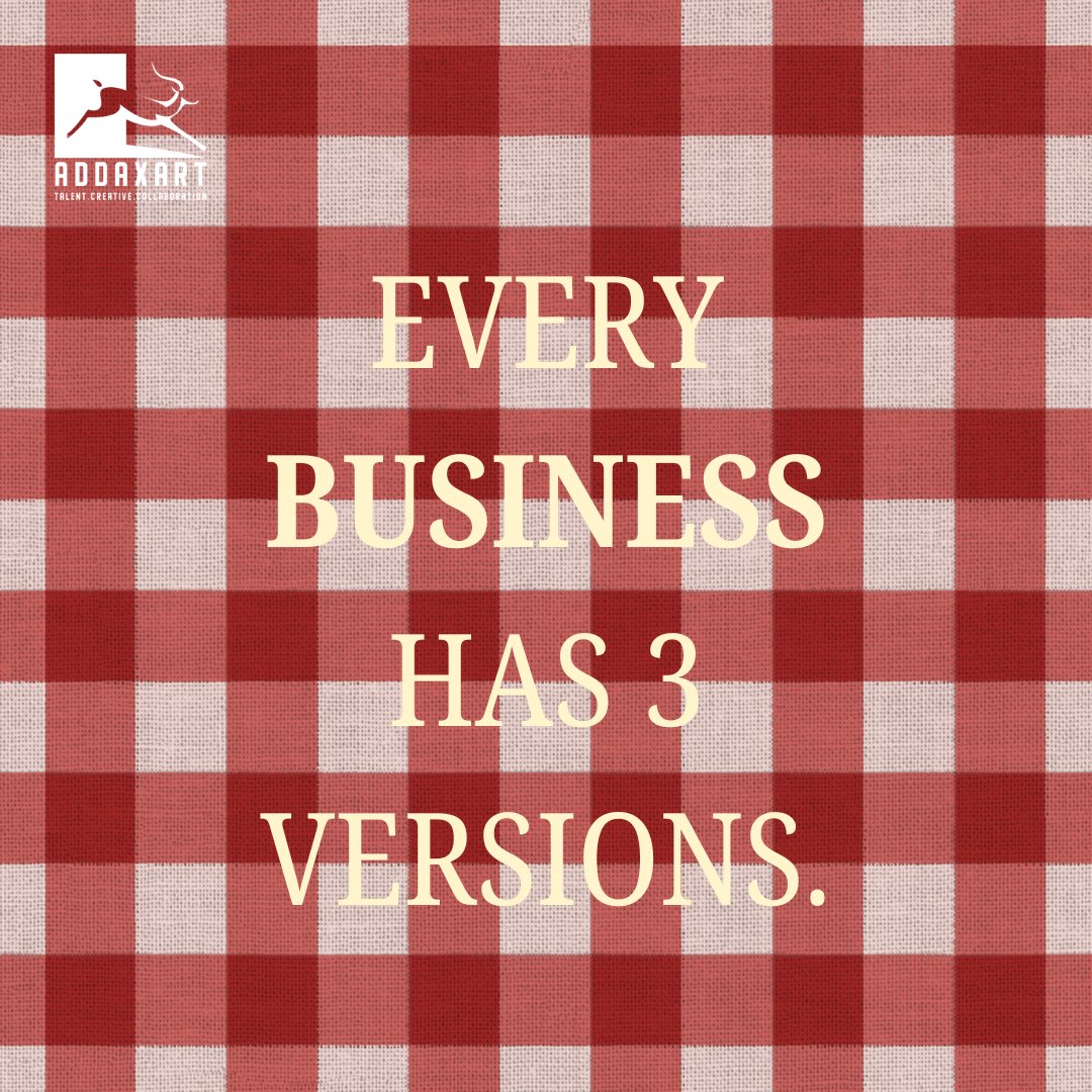 AddaxArt's tweet photo. Every business has 3 versions.

💭 The one you imagine.
👀 The one customers see.
🏆 The one competitors notice.
The goal? Make all three tell the same story.
#Branding #BusinessGrowth #Entrepreneur https://t.co/W3gNiQ9uzK