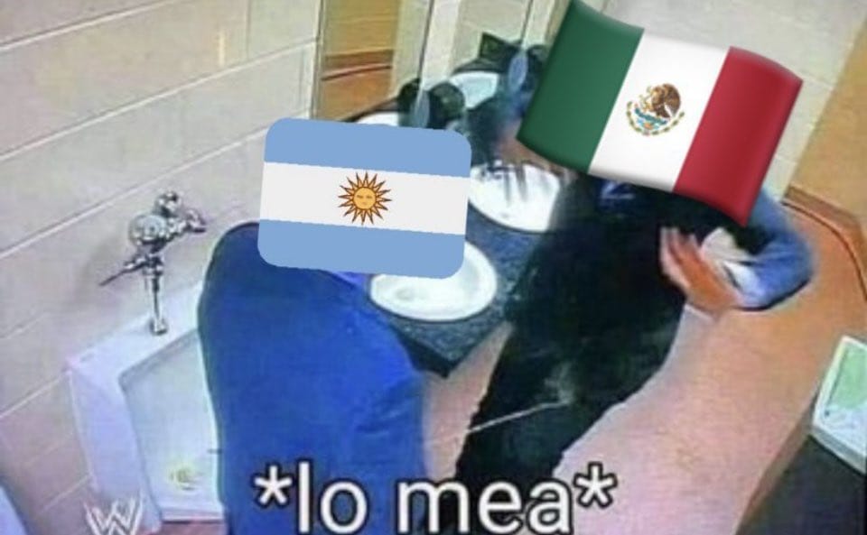 franncacchaa's tweet photo. @MiguelV55376310 @Santiibz7 para perderlas tenes que jugarla, y no solo eso si sabes un poco en 2014 fue un chorreo y no cobraron un penal al pipa, y contra españa el arbitro fue preson en 2020 por conexiones con el narcotrafico https://t.co/WI4YWIeoNR