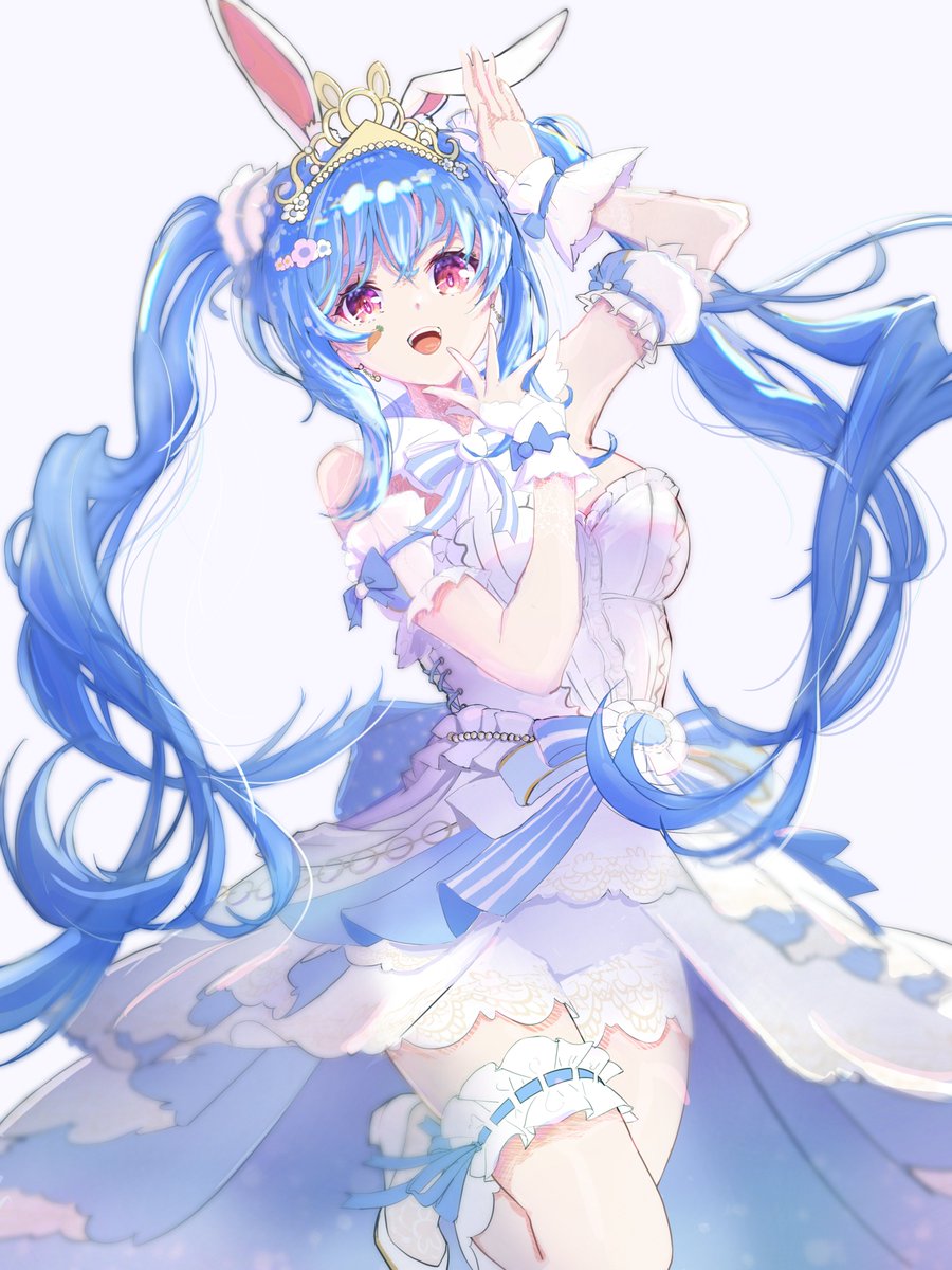 ryunx2art's tweet photo. わ～っぺこらさん7周年おめでとうござい
ます❥❥❥

🥕՞⸝⸝> ̫ <⸝⸝՞🐰🎰

※タップ推奨

#ぺこらーと
#兎田ぺこら7周年 https://t.co/e4tBkASmsf