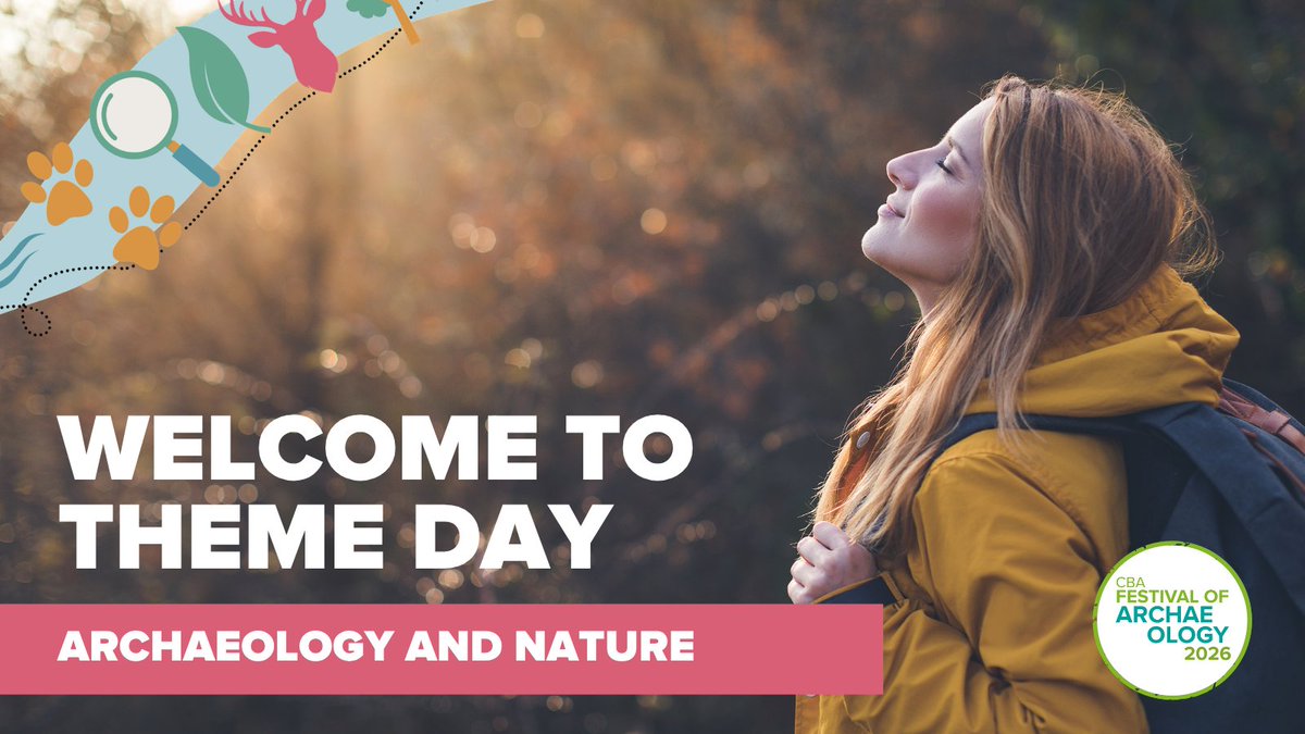 YAC_CBA's tweet photo. Welcome to the #FestivalofArchaeology Theme Day🌿

Today we’re exploring the many ways #archaeology and #nature meet, with new stories, activities and ideas to try throughout the day.

Find all the Theme Day activities and get stuck in here 👉https://t.co/fbdVPs3iFD
🧵1/2 https://t.co/tBrd4r6bRb