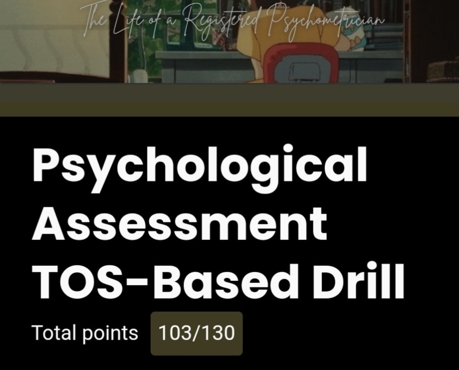 m_ikka26's tweet photo. Yey! I got a 91 average, thanks to St. Anne's Drills. It really boosted my confidence. 🫶🏼✨

#rpmtwt #psychdrills https://t.co/T8kzVGwGNR